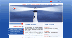Desktop Screenshot of cluster-maritime.fr